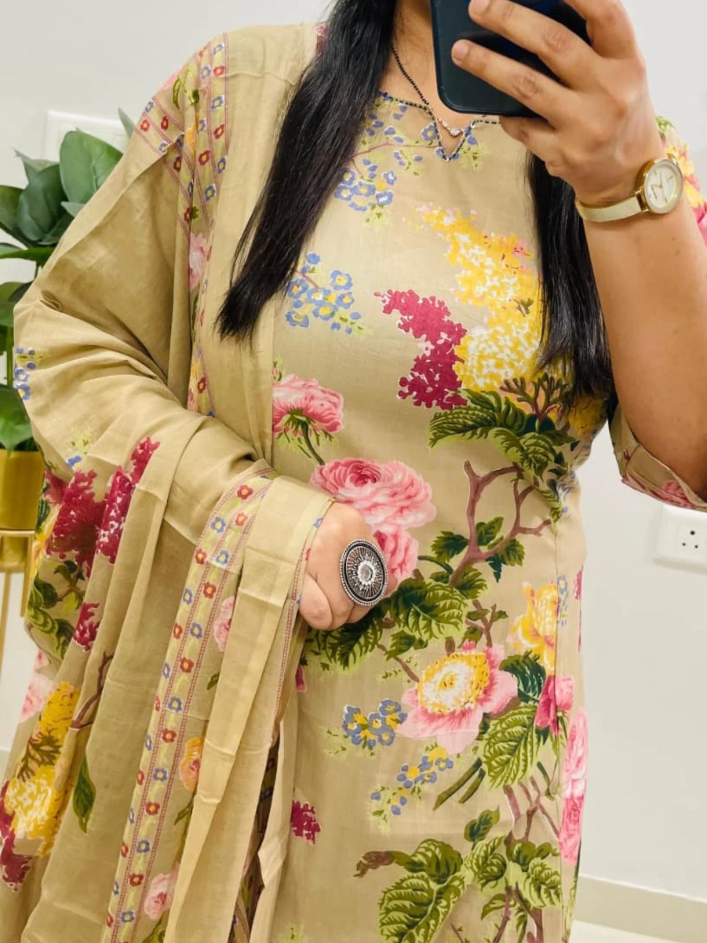 Floral Salwar Suit
