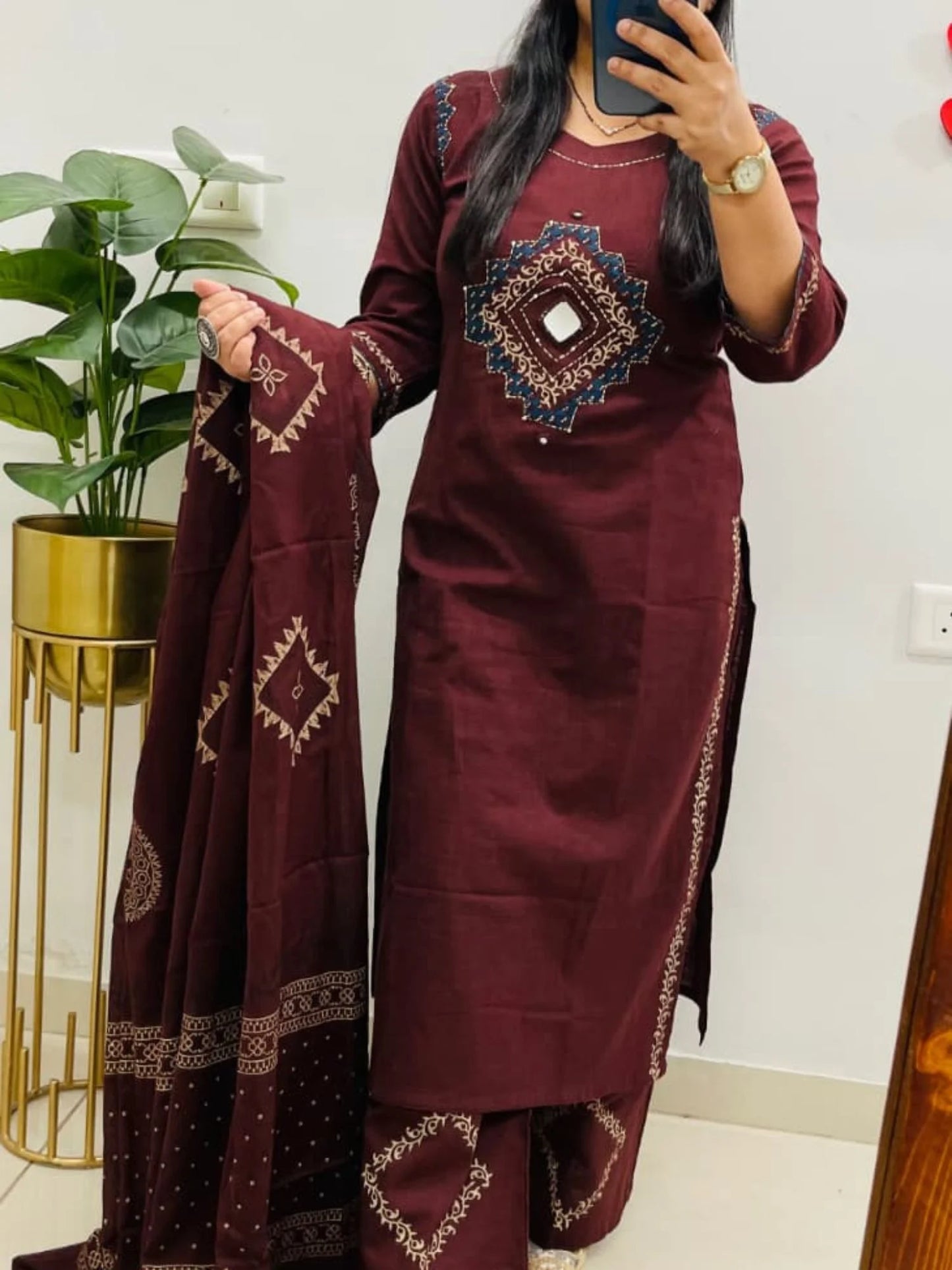 Premium Slub Cotton Suit