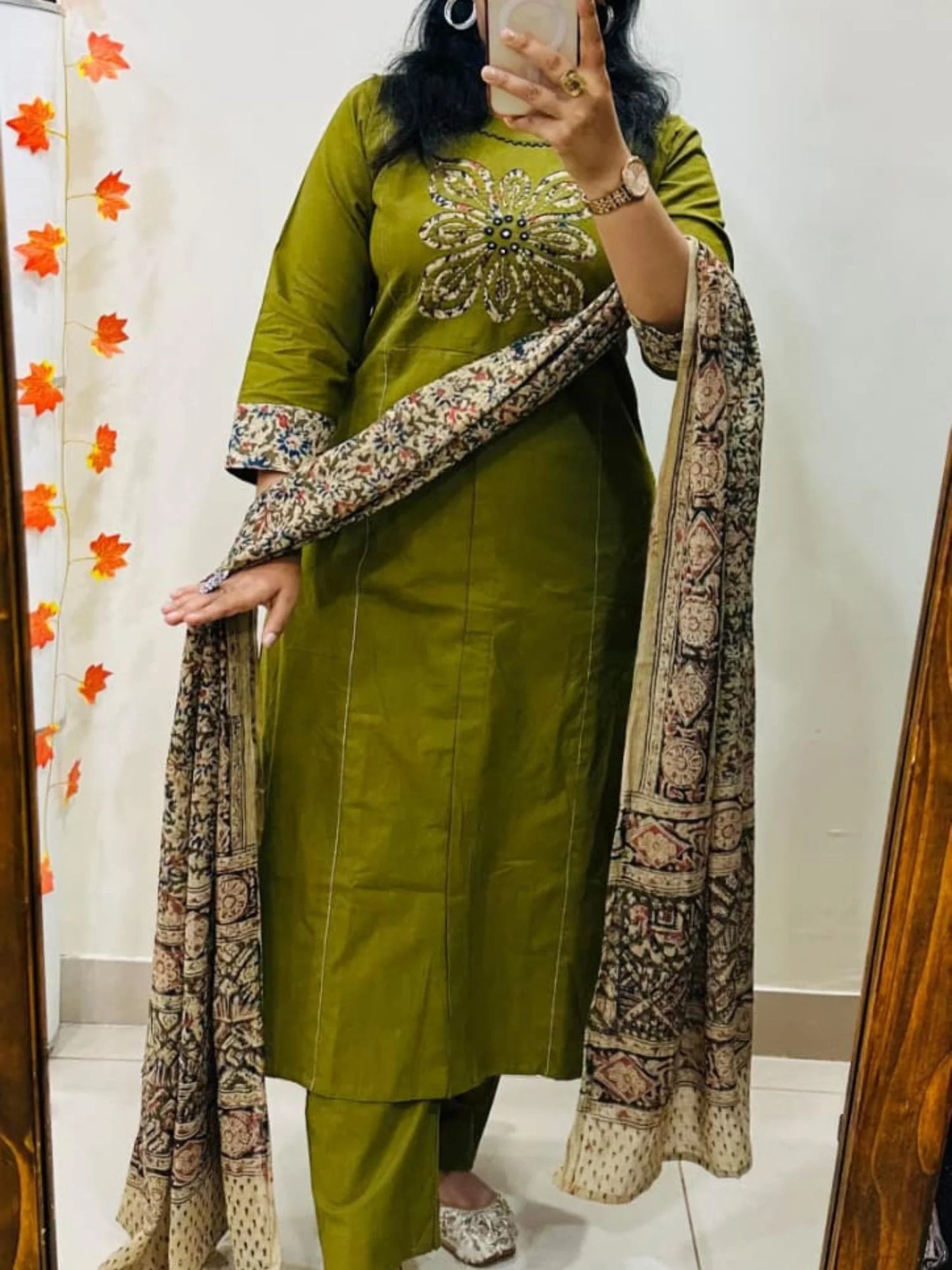 Kalamkari Cotton Suit