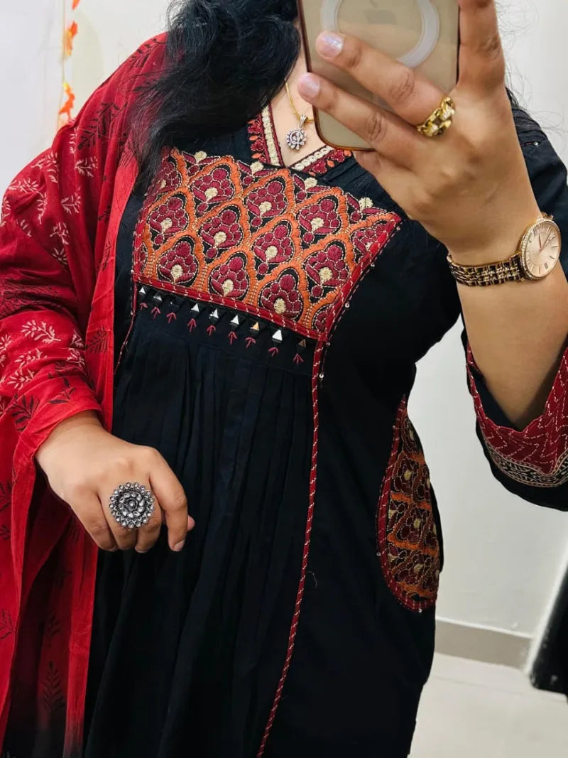 Premium Heavy Rich Pure Cotton Suit