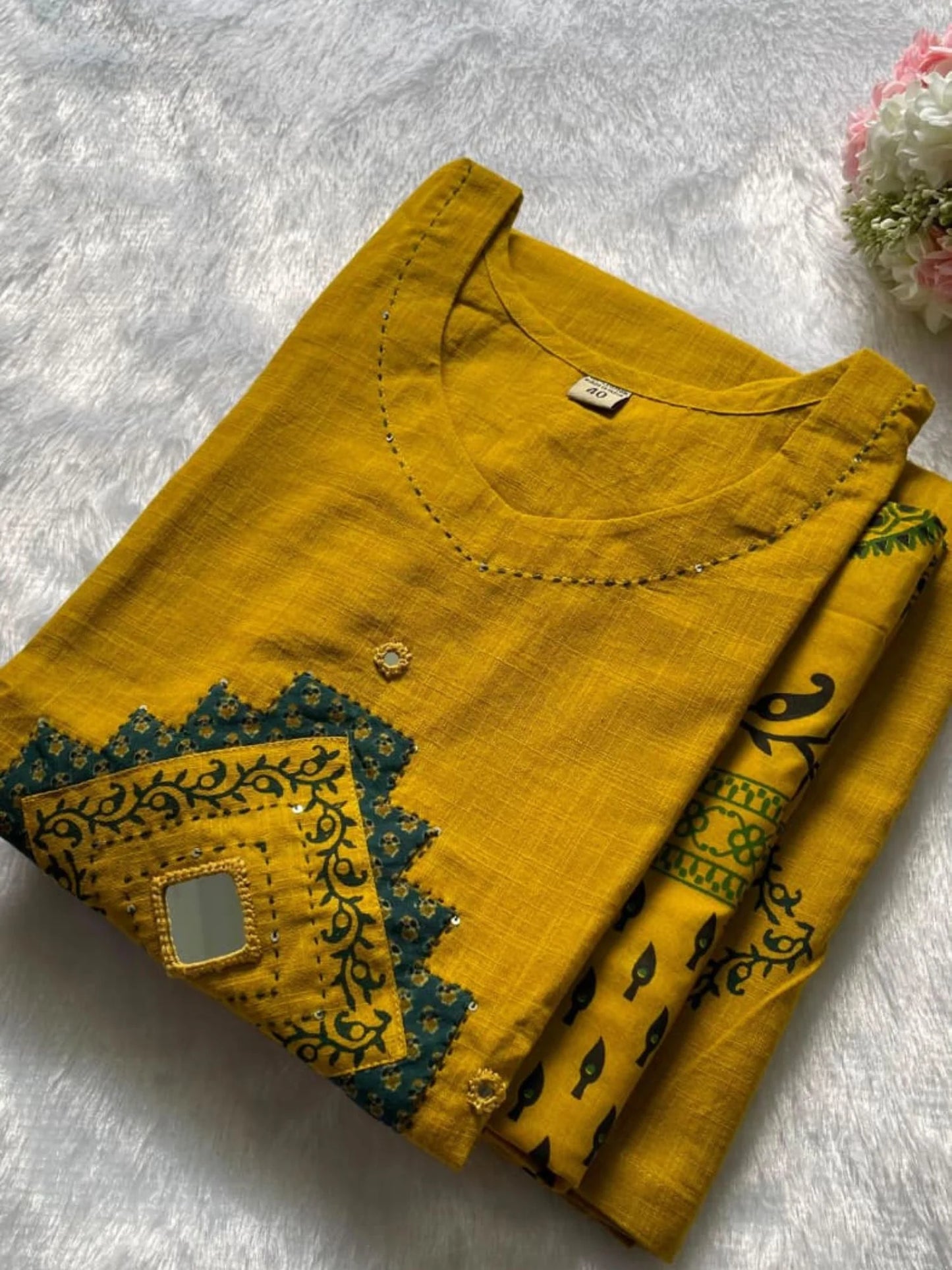 Premium Slub Cotton Suit