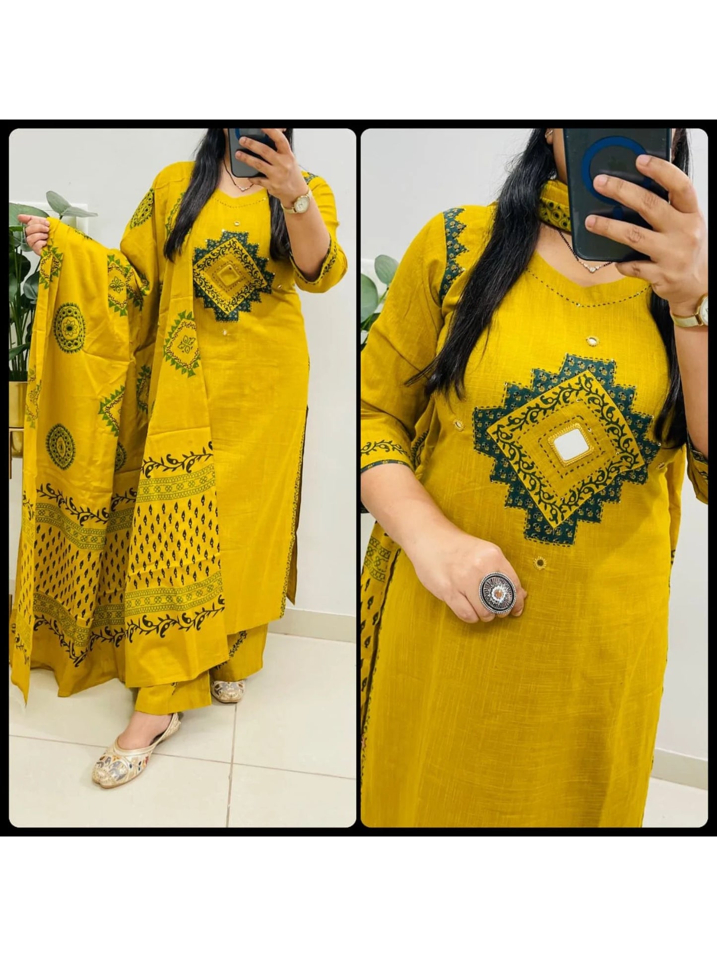 Premium Slub Cotton Suit