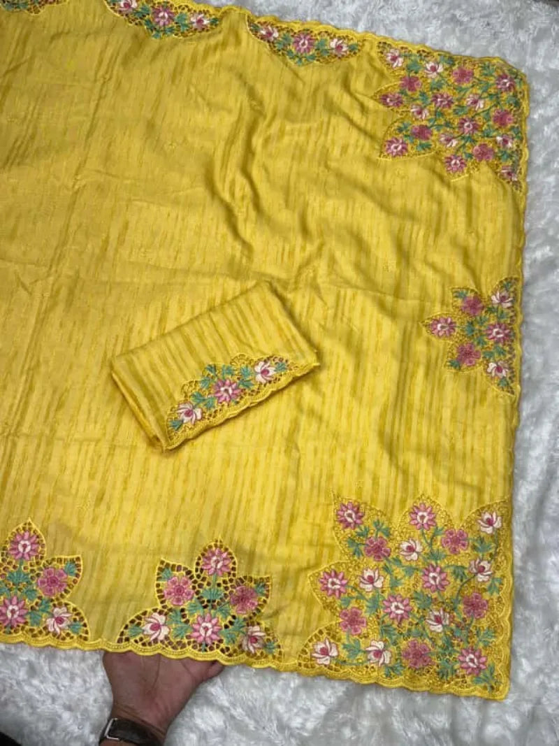 Tusser Cotton Saree