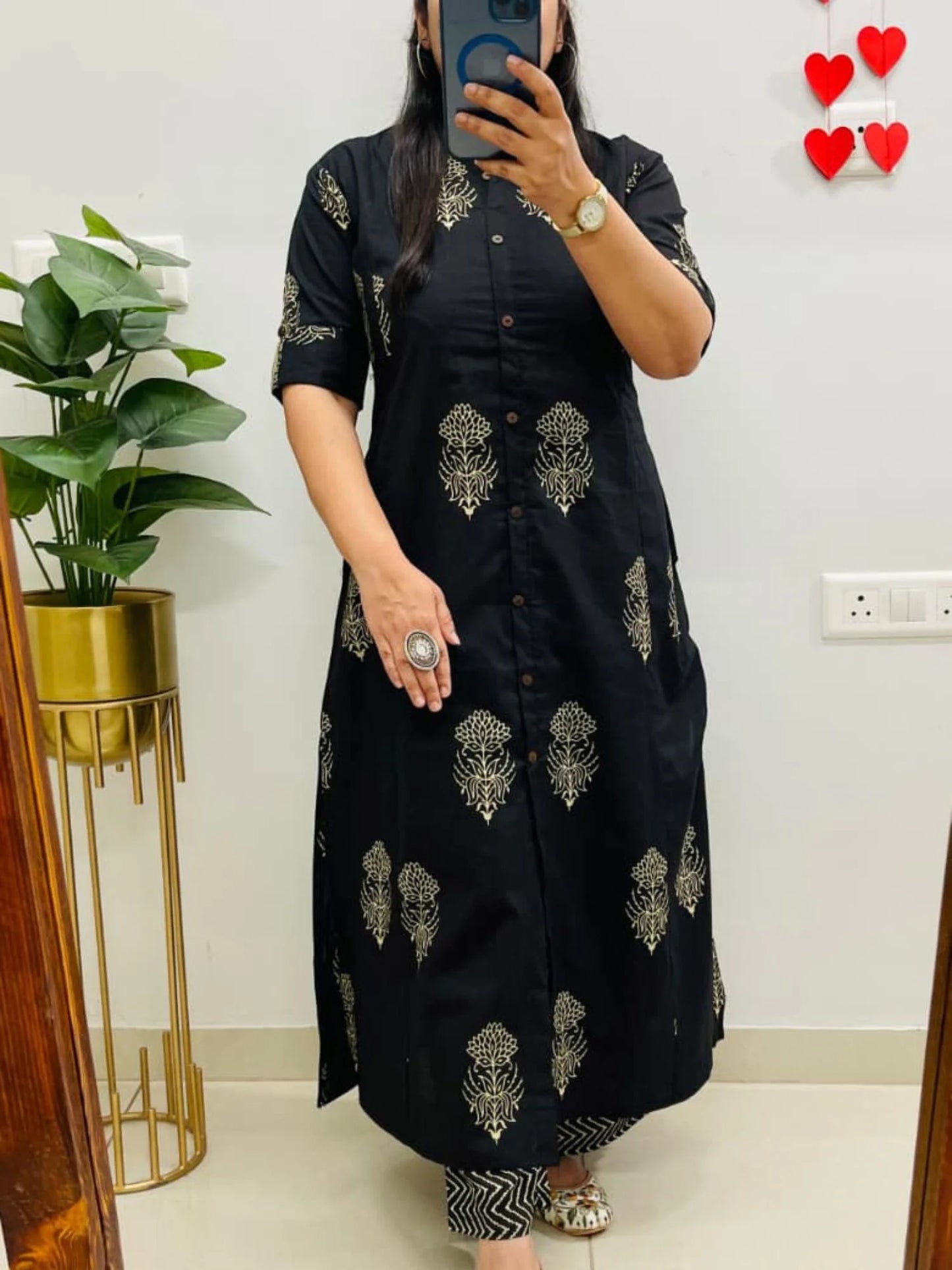 Jaipuri Floral Print Co-ord Set