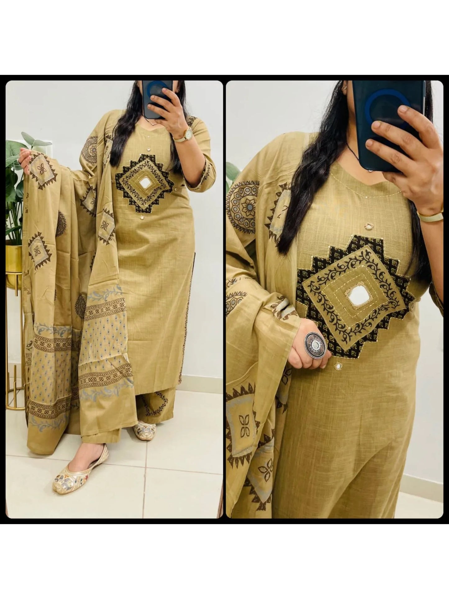 Premium Slub Cotton Suit