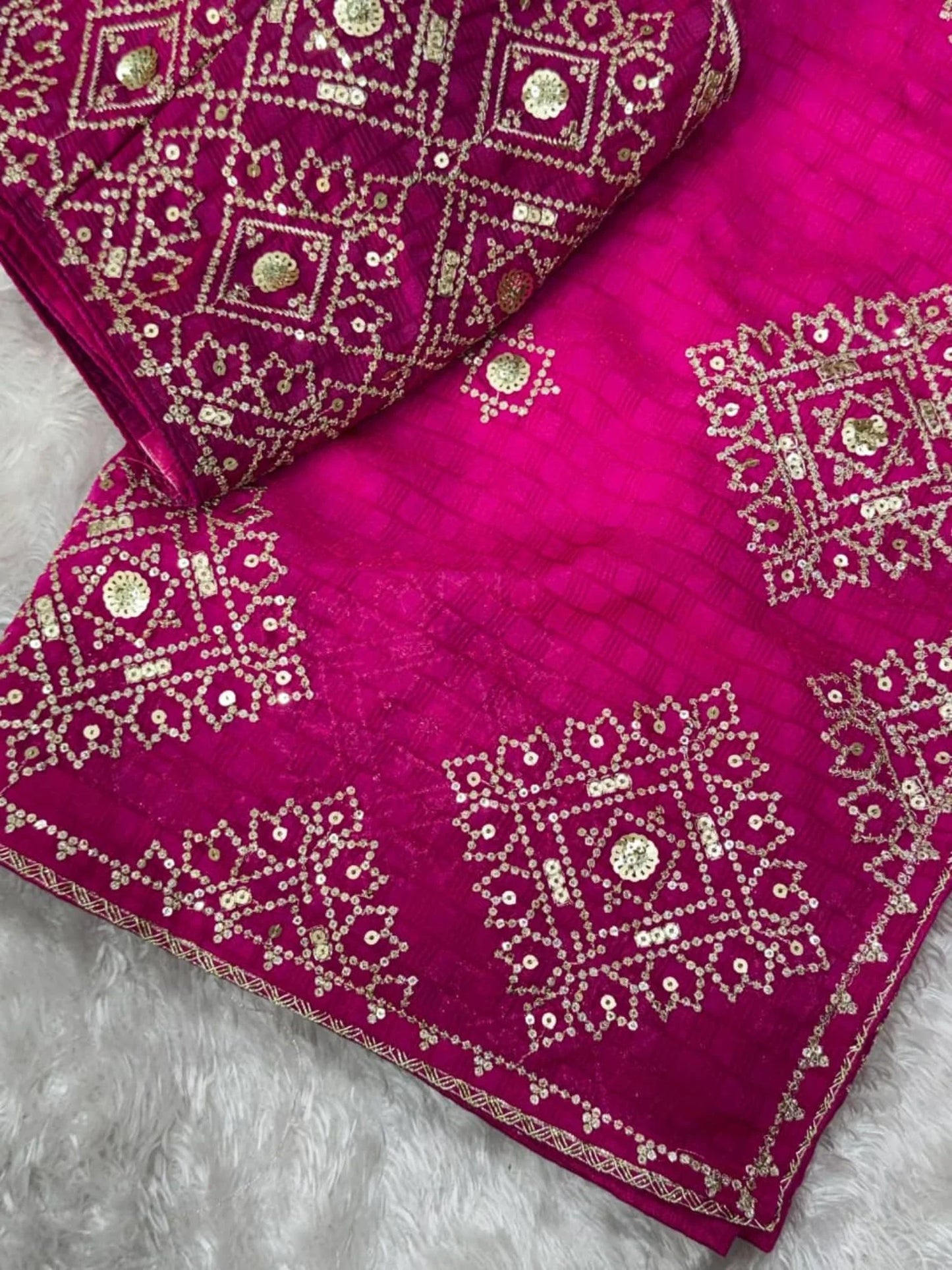 Satin Self Jacquard Sarees
