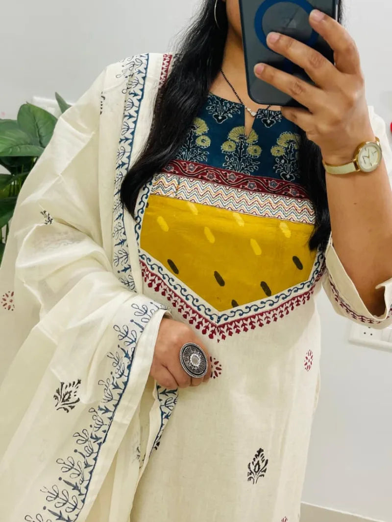 Premium Cotton Suit
