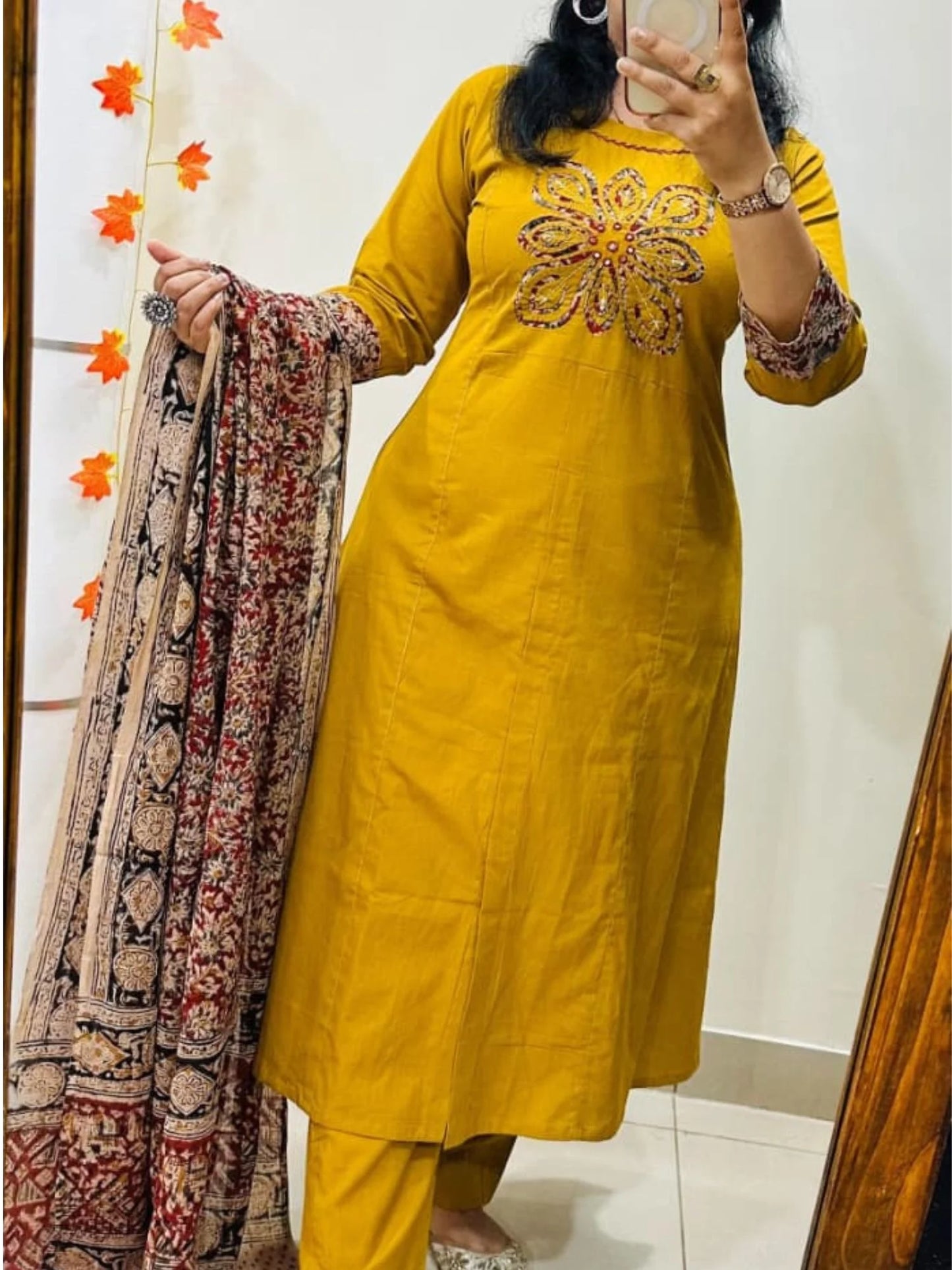 Kalamkari Cotton Suit