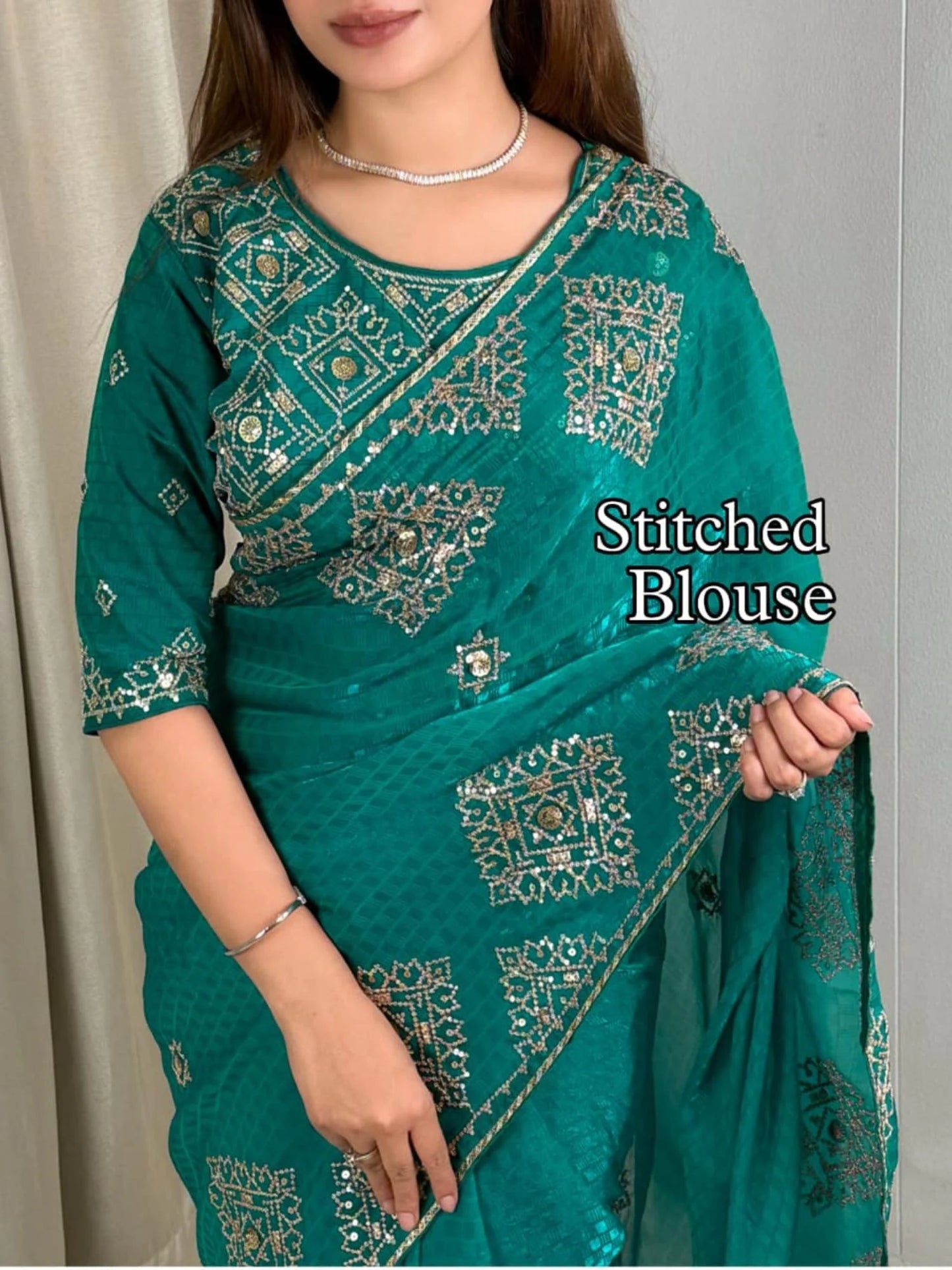 Satin Self Jacquard Sarees
