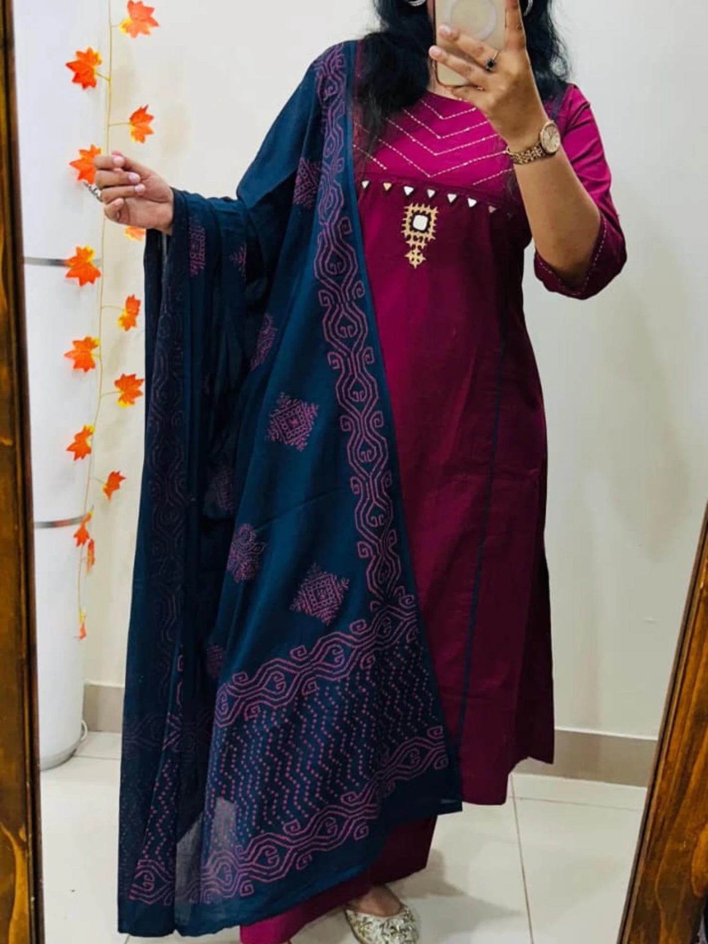 Premium Dhabu Cotton Suit