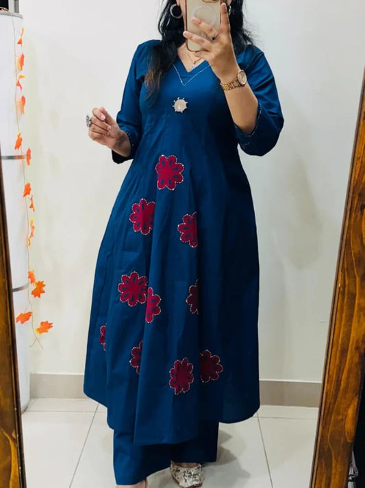 Designer Kurti Palazzo Set