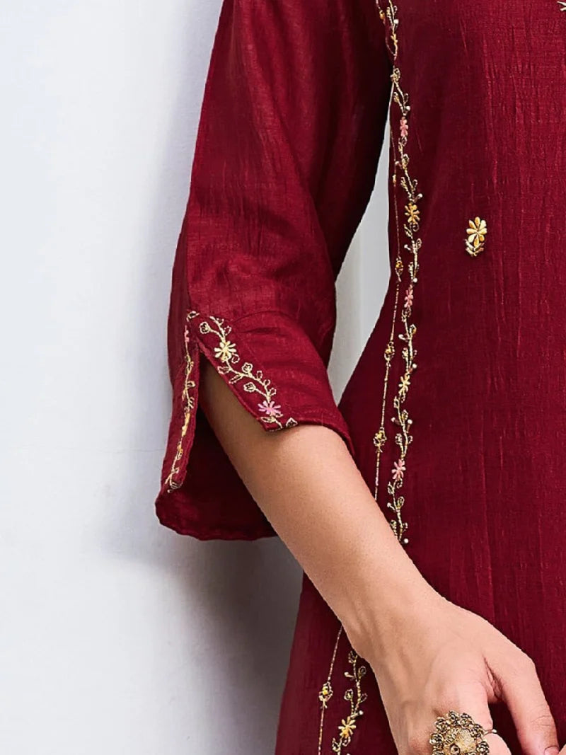 Vichitra Silk Salwar Suit