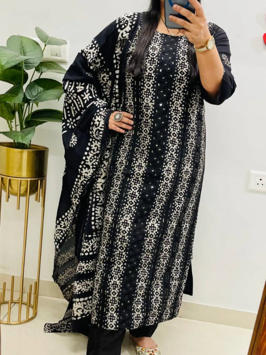 Batik Print suit