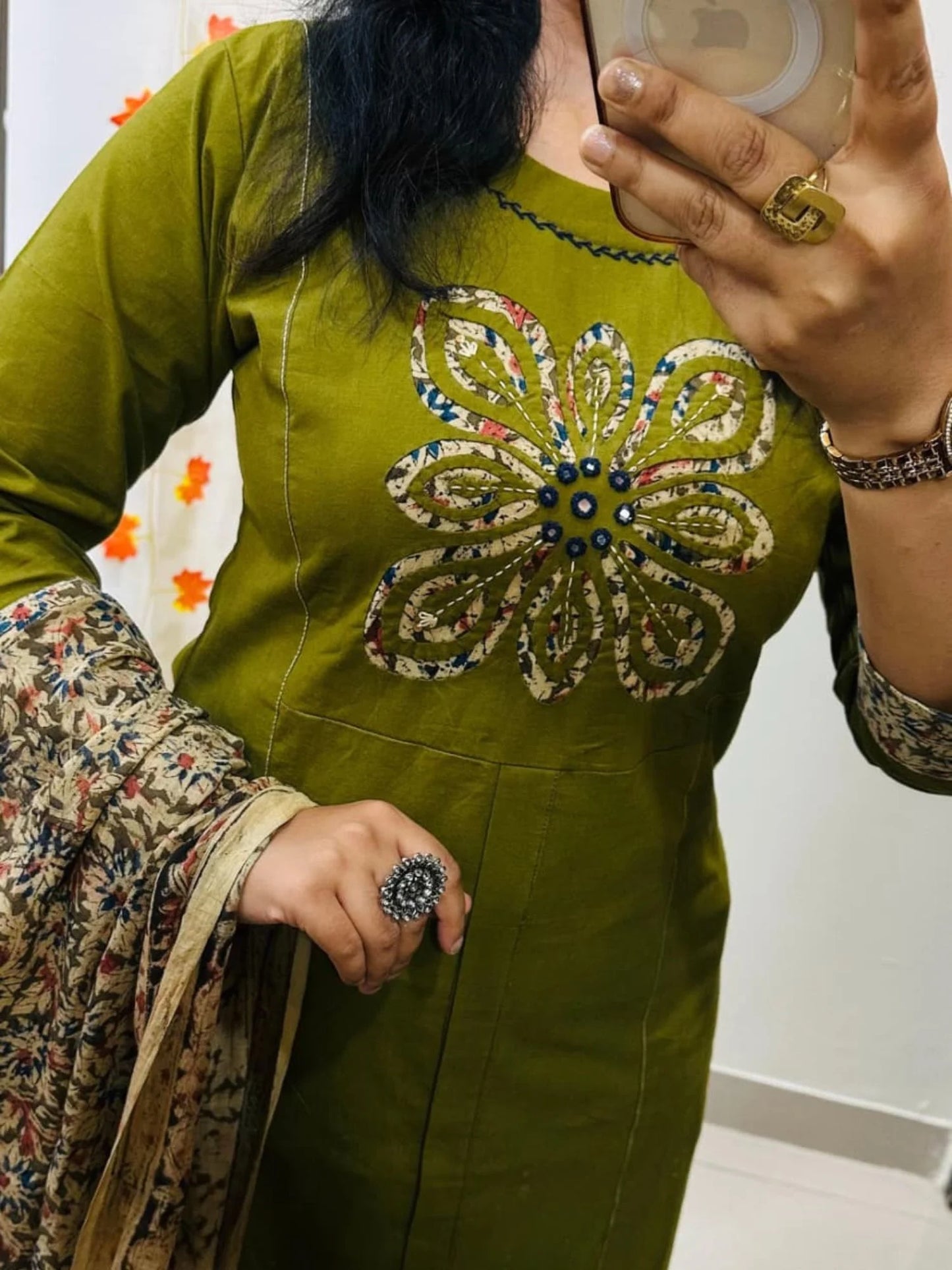 Kalamkari Cotton Suit
