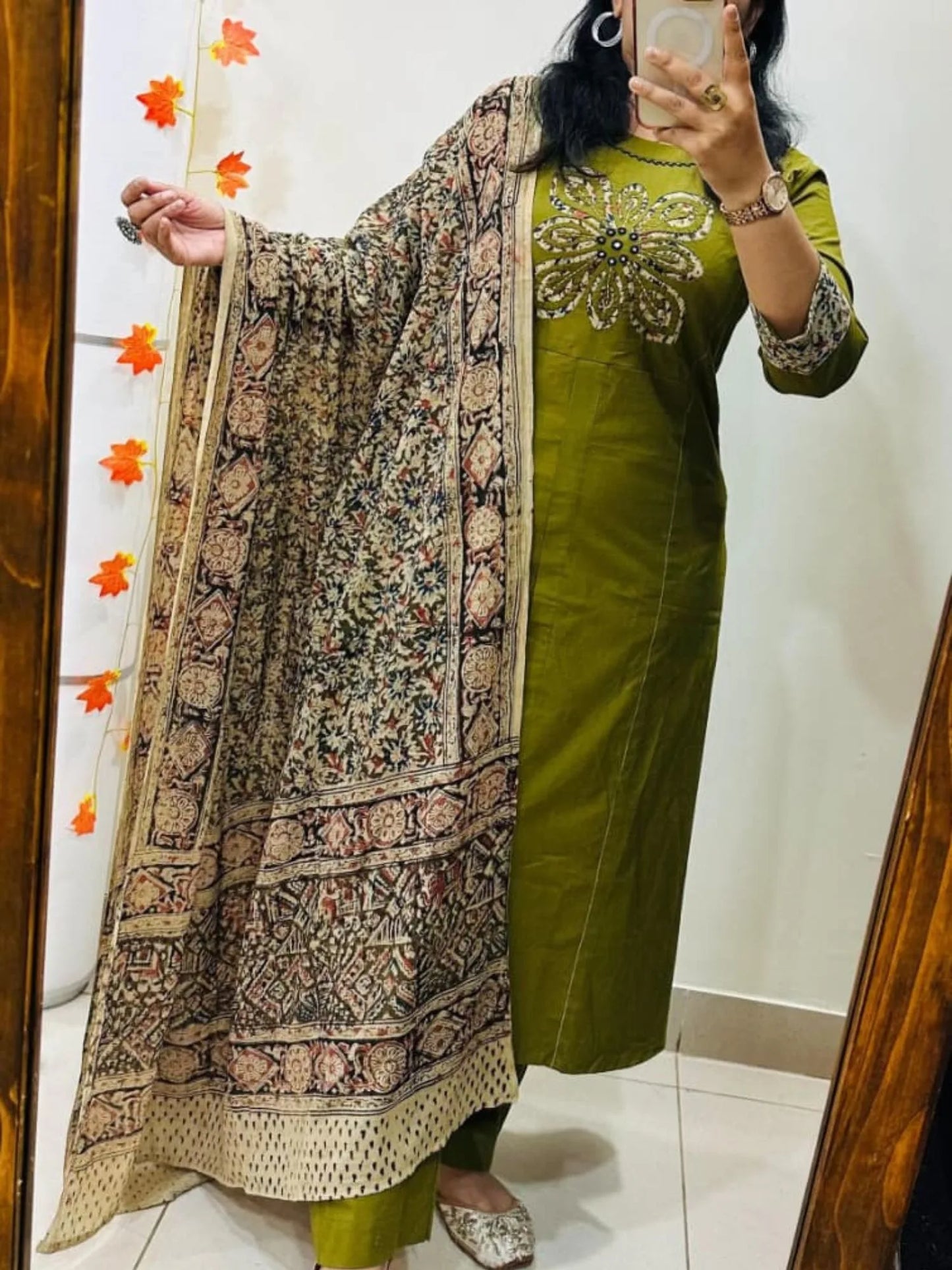 Kalamkari Cotton Suit