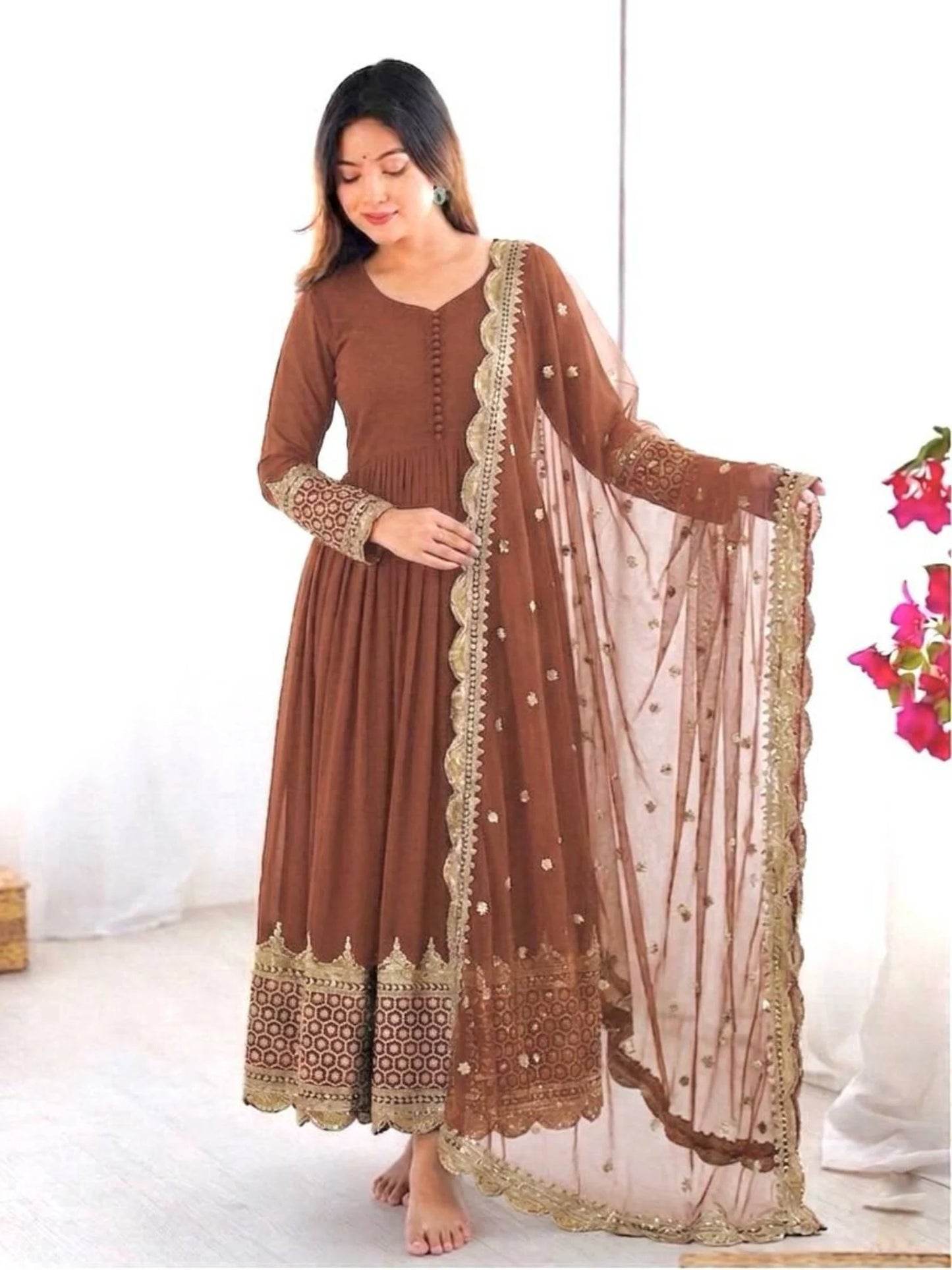 Anarkali Two Piece Set