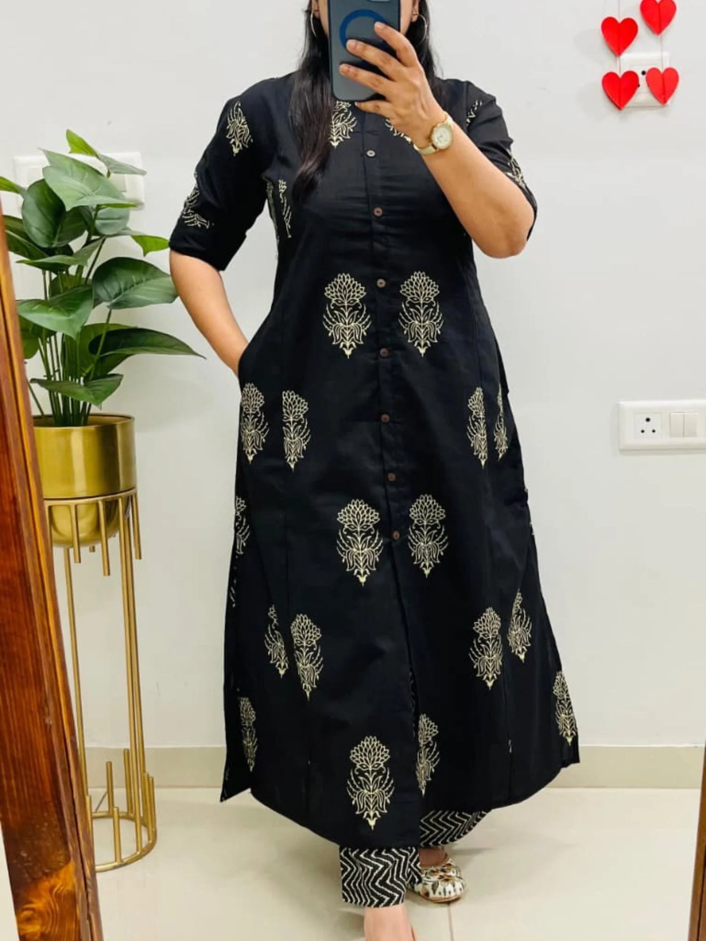 Jaipuri Floral Print Co-ord Set