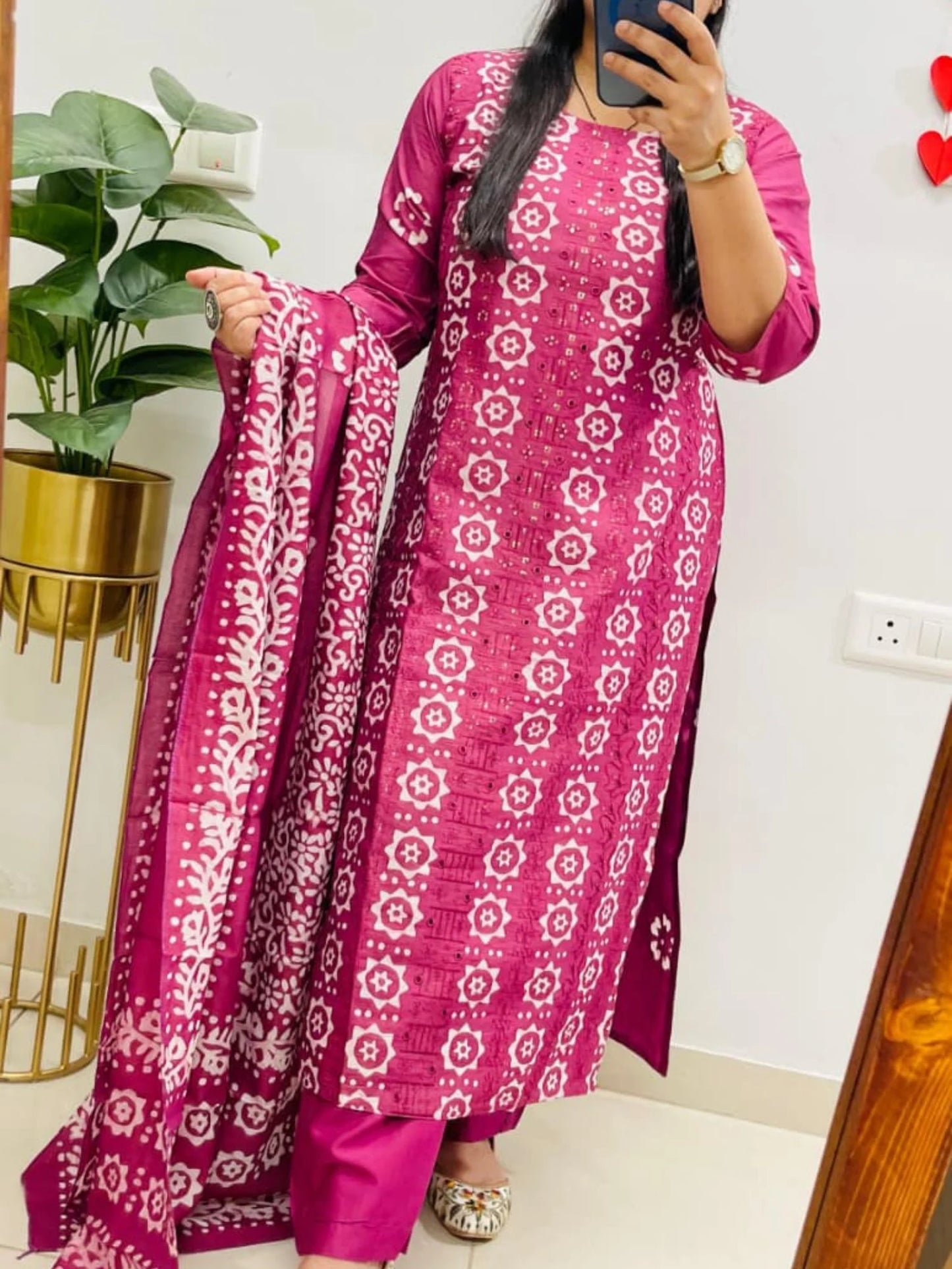 Batik Print suit