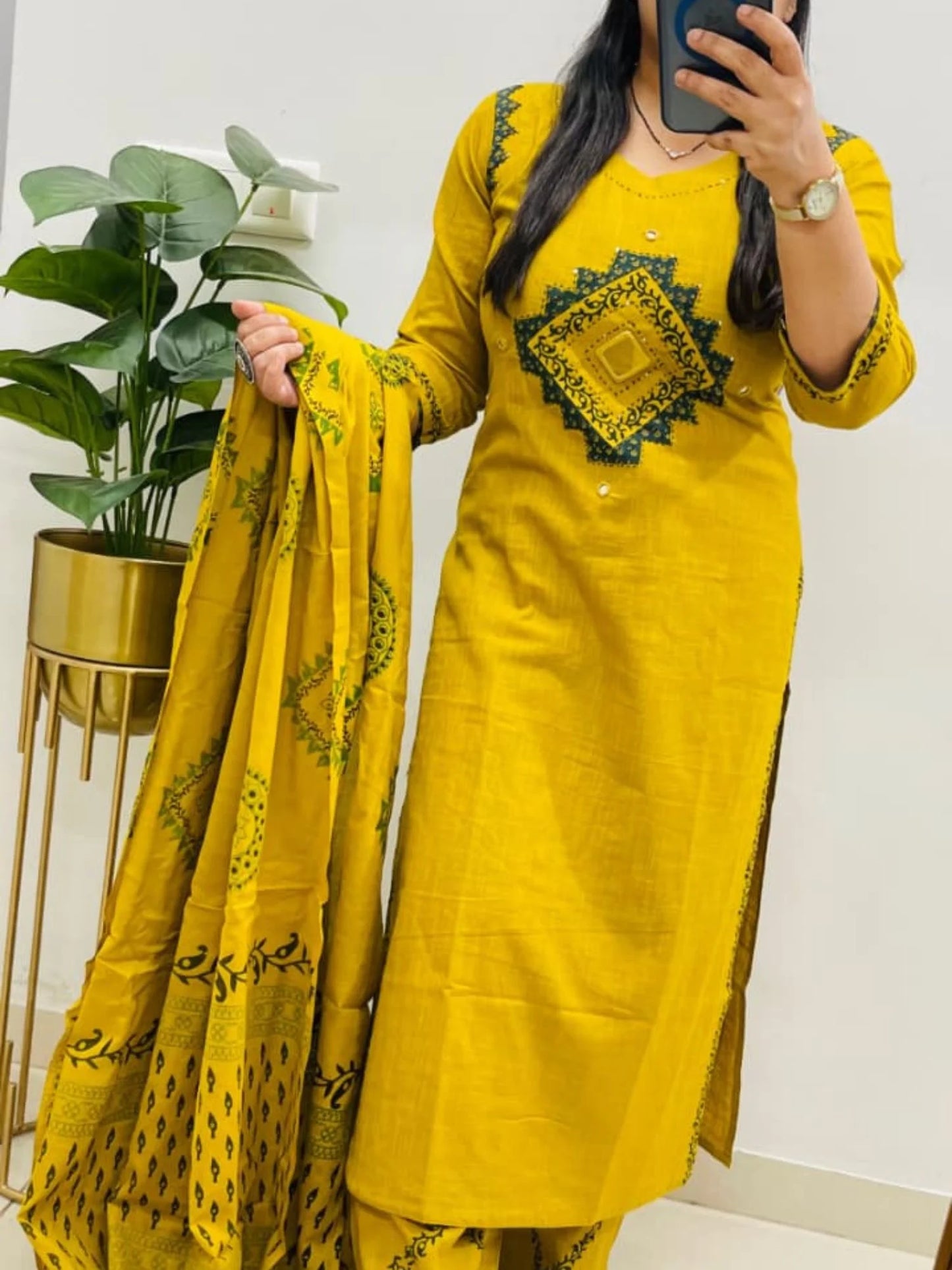 Premium Slub Cotton Suit