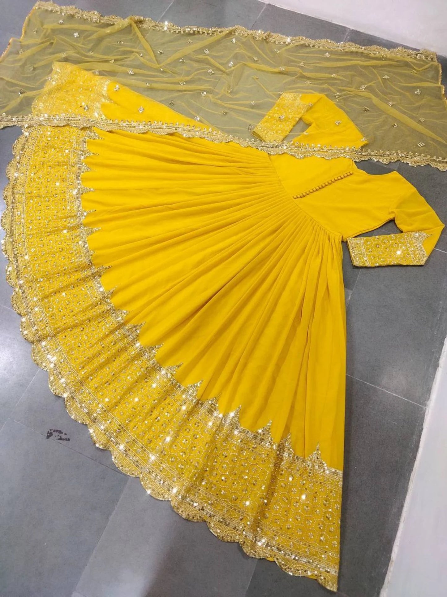 Anarkali Two Piece Set