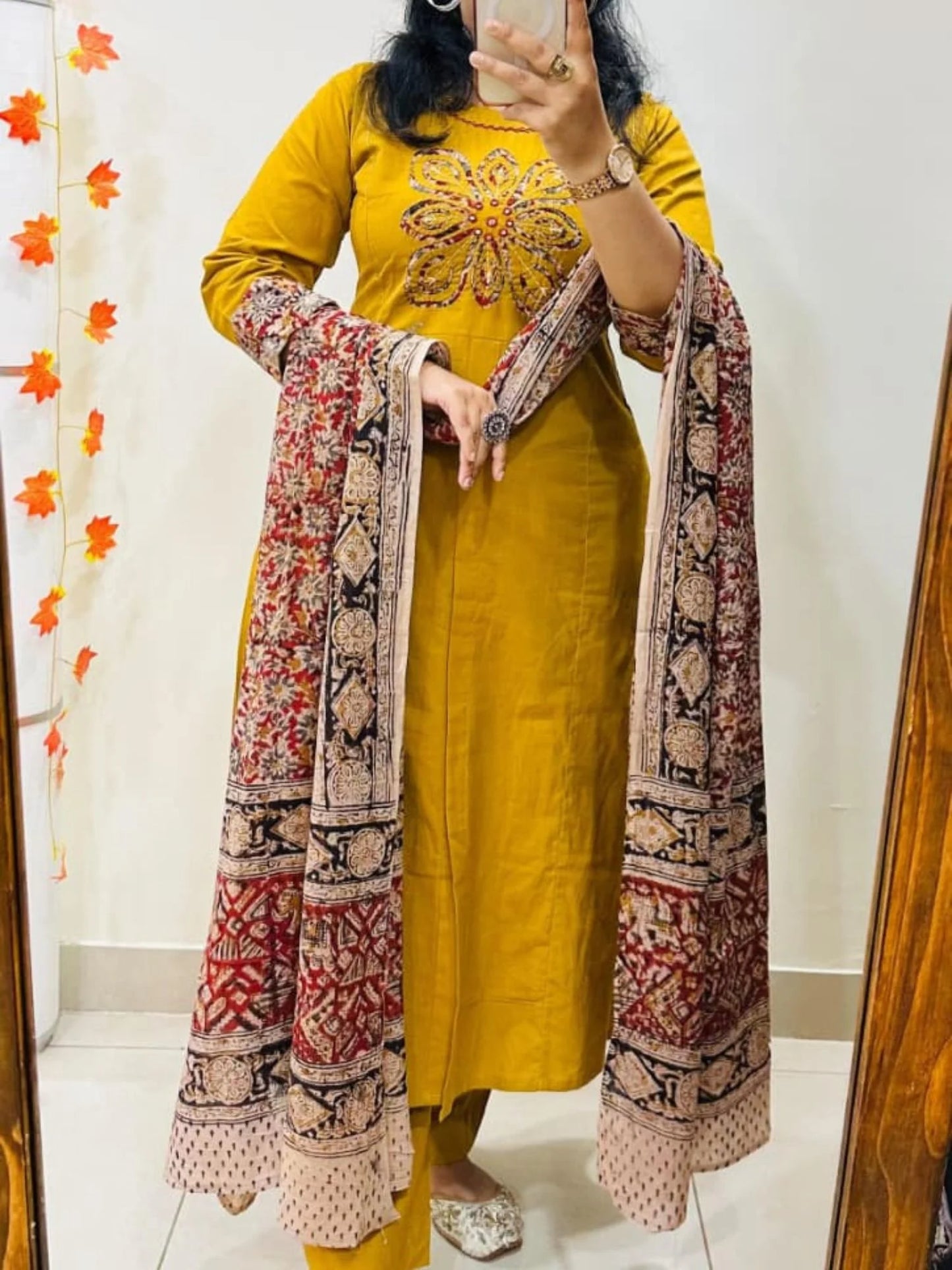 Kalamkari Cotton Suit