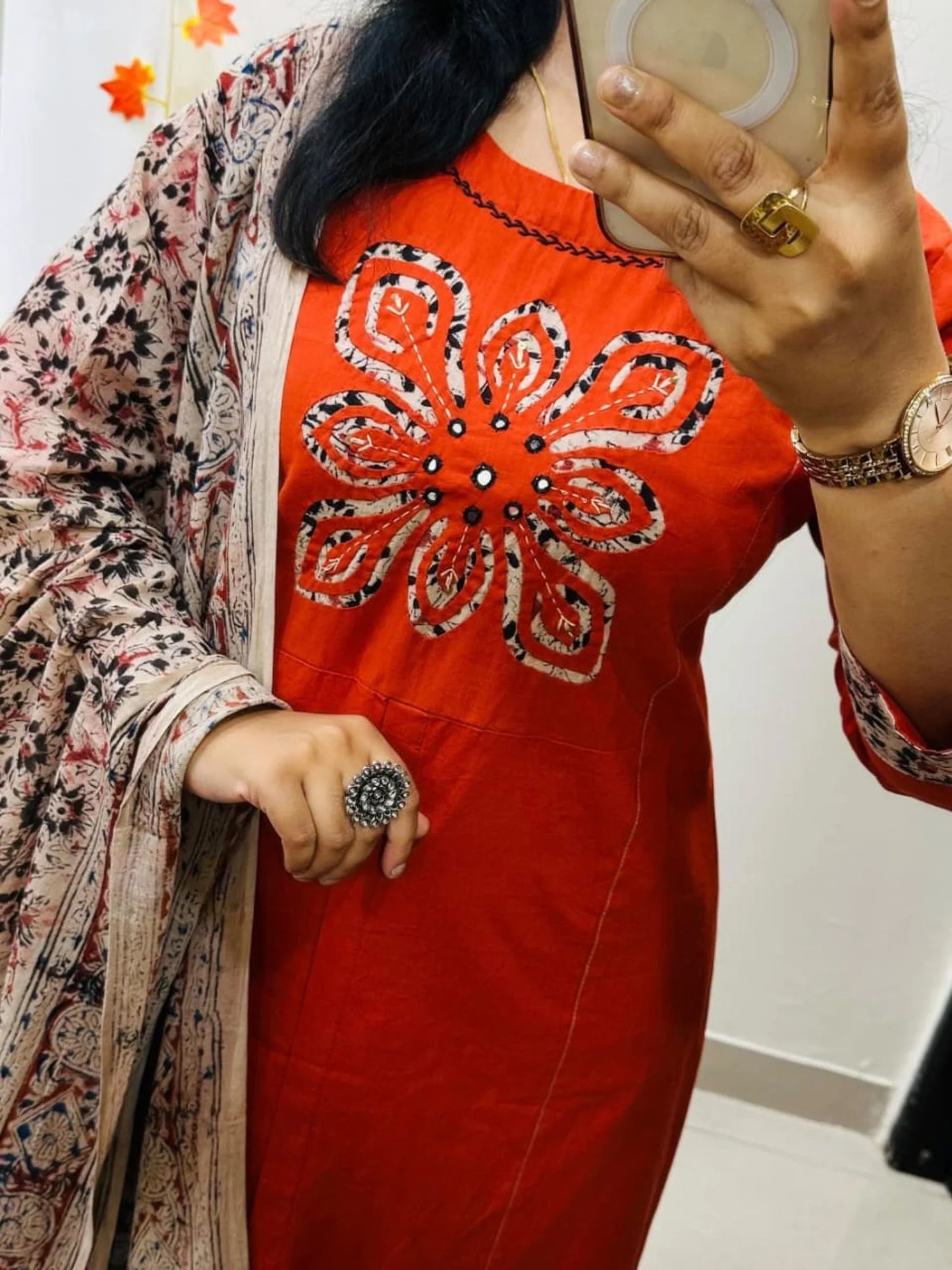 Kalamkari Cotton Suit