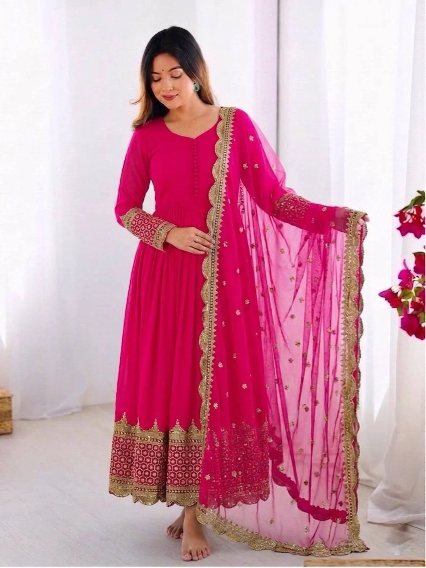 Anarkali Two Piece Set