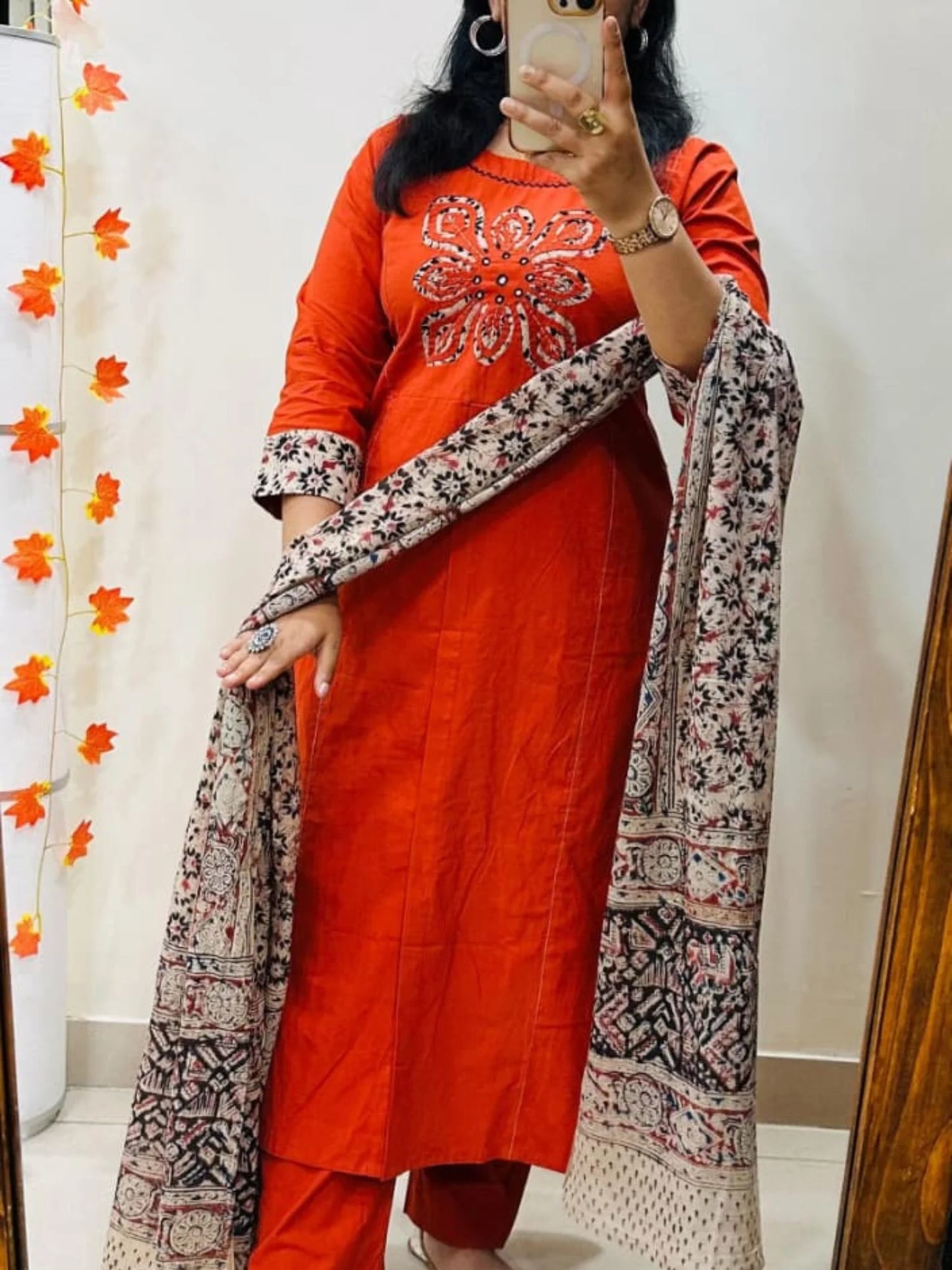 Kalamkari Cotton Suit