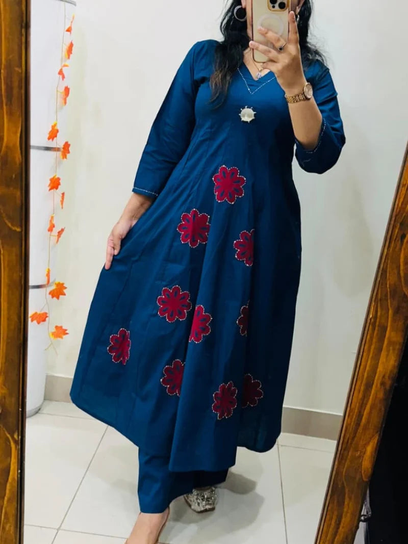 Designer Kurti Palazzo Set
