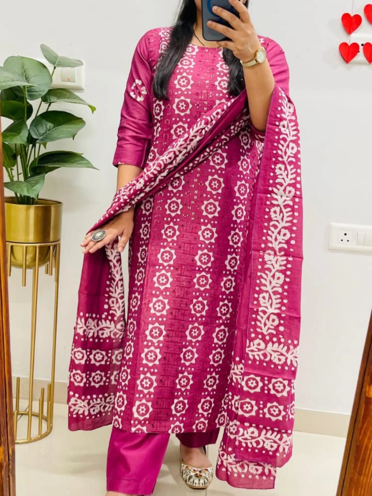Batik Print suit