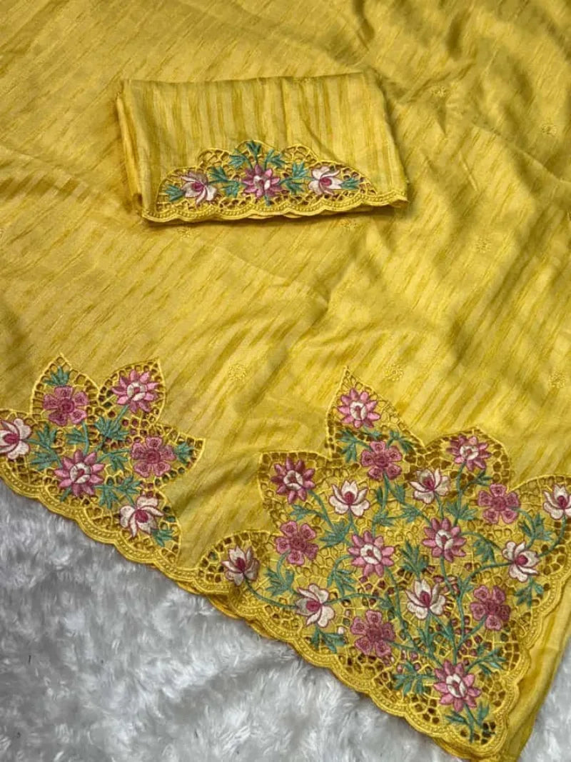 Tusser Cotton Saree
