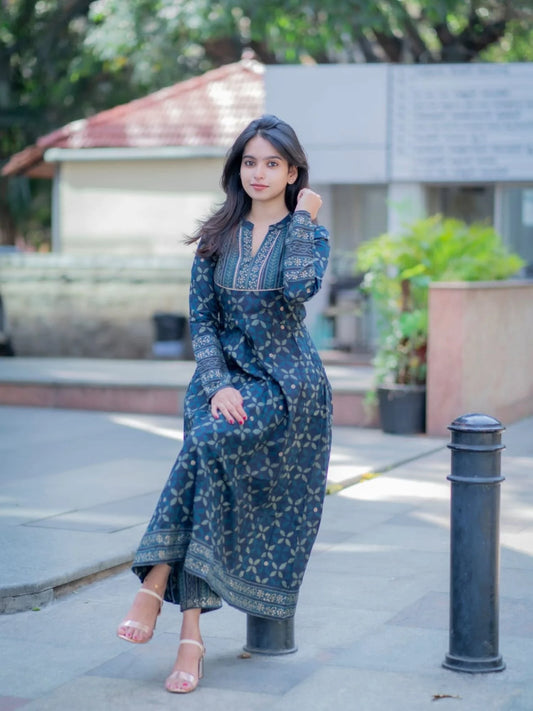 Anarkali Style Co-ord Set